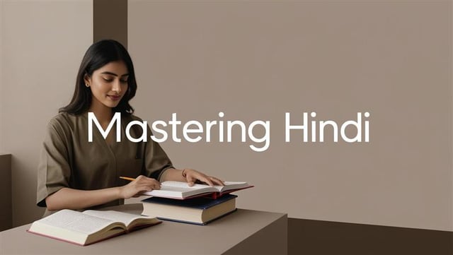 Master Language Skills in Hindi: Spoken, Academic & Career Communication