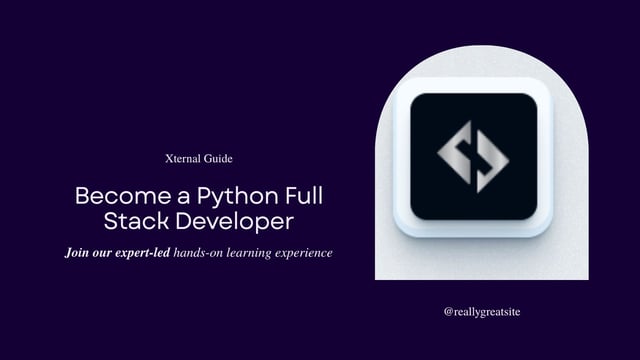 Python Full Stack Development