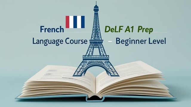 French Language Course for Adults – DELF A1 Certification Prep (Beginner Level)