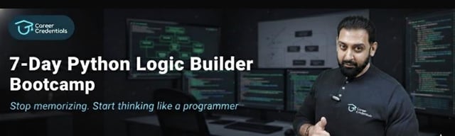 Python Logic Builder Bootcamp- From Zero Syntax to Real Systems