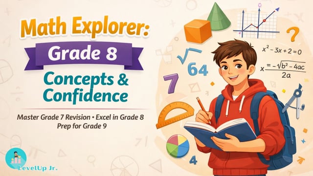 Math Explorer: Grade 8 Concepts & Confidence