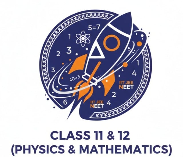 Class 11 & 12 (Physics and Mathematics) with IIT JEE and NEET