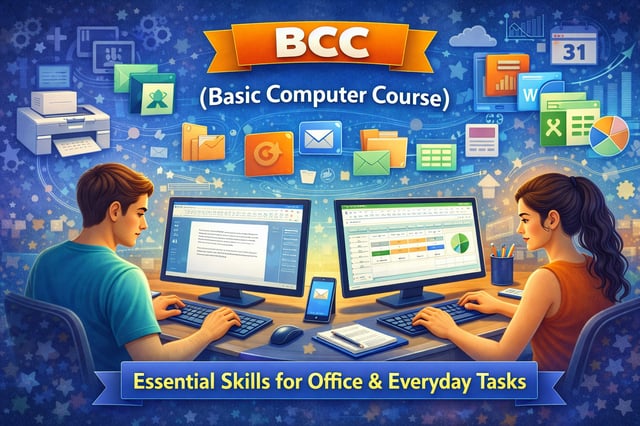 BCC – Basic 4-Weeks Computer Course