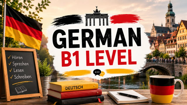 German B1 – Independent German for Work, Study & Travel