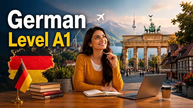 German A1 Level Program For Absolute Beginners