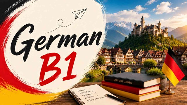 German Language Mastery (B1 - Intermediate Level)