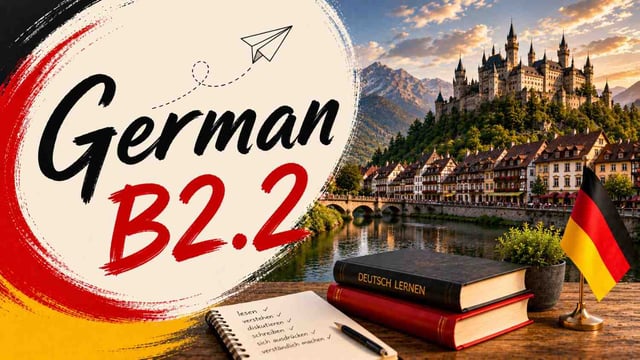 German Language B2.2 – Upper Intermediate German: Mastery Stage