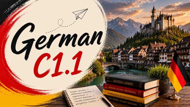 German Language C1.1 – Advanced German: Foundation Stage