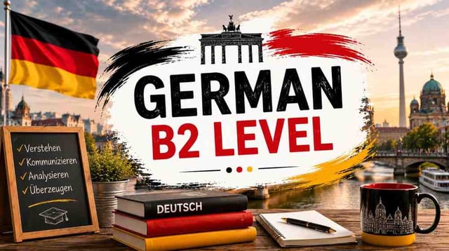 German B2 – Advanced Communication & Professional Fluency