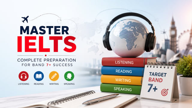 IELTS Mastery: Comprehensive Instructor-Led Preparation
