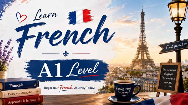 French A1 Beginner Program (CEFR A1 / DELF A1 Foundation)