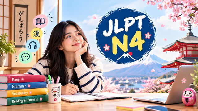 JLPT N4 Japanese Mastery