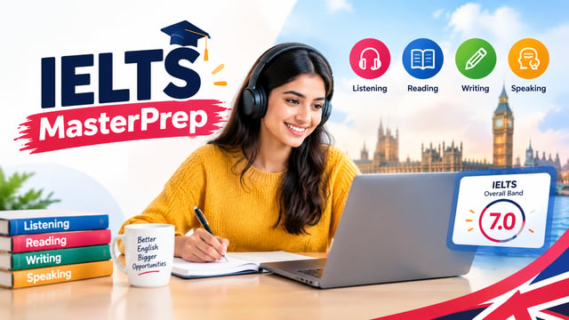 IELTS: Instructor-Led Online Course