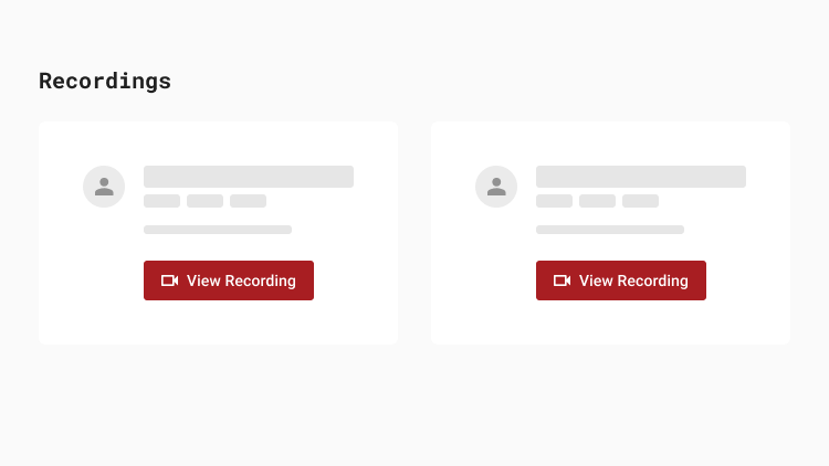 All classes are automatically recorded and made available to the students. If they missed a class or just want to review it, they can simply login to their Yuno Learning account and watch the recording.