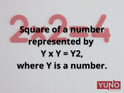 Vedic Maths Worksheet 1 on Square of a Number