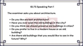 24 June, 2023 IELTS Speaking Part 1 Architecture Sample Answer