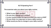 20 June, 2023 IELTS Speaking Part 1 Routine Sample Answer