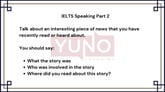 12 January 2024 IELTS Speaking Part 2 News Sample Answer