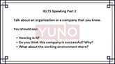 2 January 2024 IELTS Speaking Part 2,3 Company Sample Answer