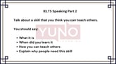 15 January 2024 IELTS Speaking Part 2,3 Skill Sample Answer