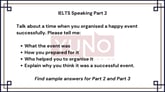 25 January 2024 IELTS Speaking Part 2,3 Events Sample Answer