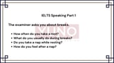 2 February 2024 IELTS Speaking Part 1 Breaks Sample Answer