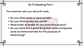 8 March 2024 IELTS Speaking Part 1 Emails Sample Answer
