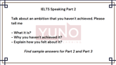 19 March 2024 IELTS Speaking Part 2,3 Ambition Sample Answer