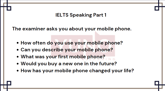 25 March 2024 IELTS Speaking Part 1 Mobile phone Sample Answer