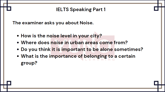 14 March 2024 IELTS Speaking Part 1 Noise Sample Answer