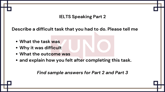 7 May 2024 IELTS Speaking Part 2,3 Task Sample Answer