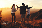 Duolingo: Speak about the photo- Practice questions: An informal weekend