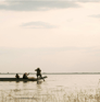Duolingo speak about the photo: Serenity on the Water