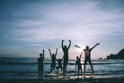 Duolingo Speak about the photo: Harmony at Sunset