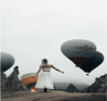 Duolingo speak about the photo: Hot Air Balloons and Freedom