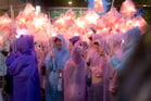 Duolingo write about the photo: A Night of Light and Celebration