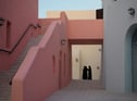 Duolingo write about the photo: Pastel Serenity
