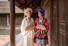 Duolingo write about the photo: Where Tradition Meets Elegance