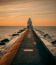 Duolingo speak about the photo: A Sunset by the Sea