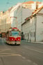 Duolingo write about the photo: A Tram Ride Through Time