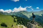 Duolingo speak about the photo: The Lone Hiker