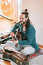 Duolingo speak about the photo: Bliss Through Music