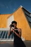 Duolingo Write About the Photo: Joyful Creativity in Urban Elegance