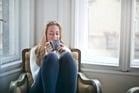 Duolingo Write About the Photo: A Quiet Moment of Warmth