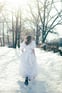 Duolingo Speak about the Photo: Graceful Steps in Winter