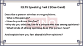 18 January 2026 IELTS Speaking Part 2 and 3 A Person Who Has Strong Opinions