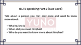 30 January 2026 IELTS Speaking Part 2 and 3 A Person You Met Once.