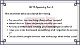 4 March 2026 IELTS Speaking Part 1 Borrowing Sample Answer