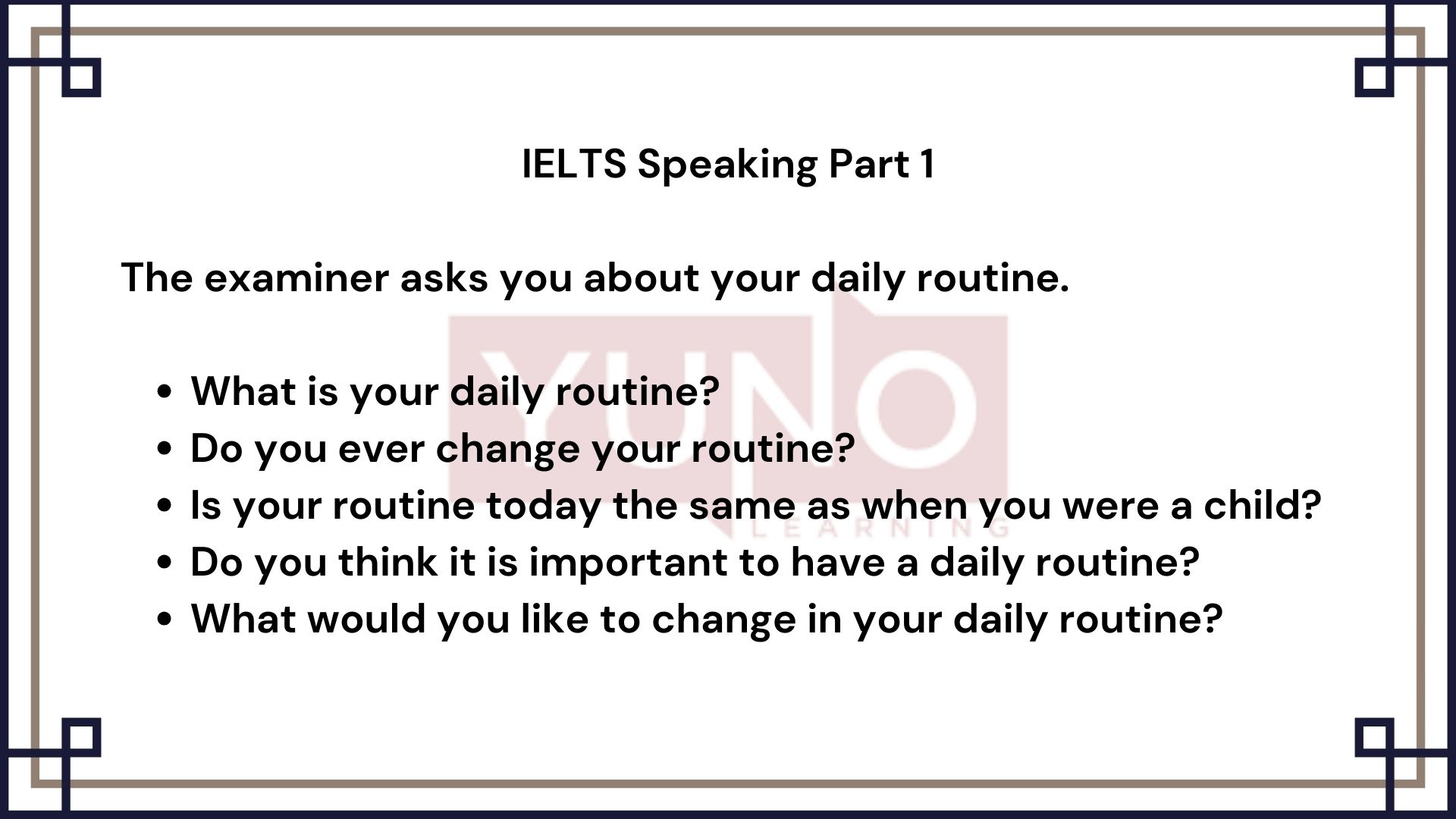 Ielts speaking sample 20