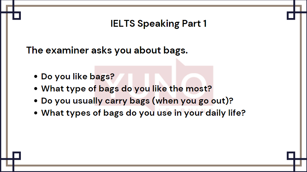 IELTS Speaking 2024 Questions and Answers - Yuno Learning